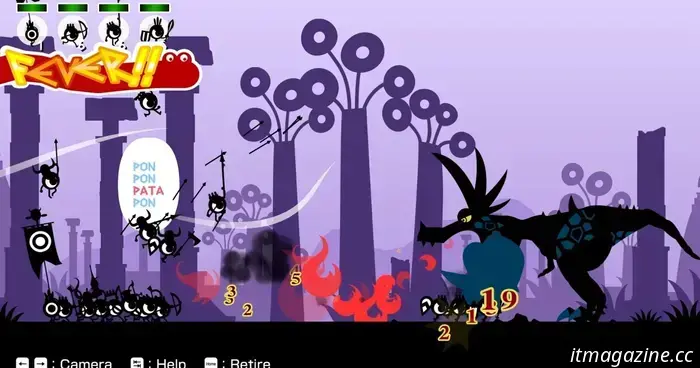 I was bullied while playing the Patapon 1+2 Replay demo, and I enjoyed it.